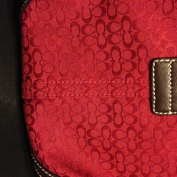 Coach Handbags - Coach SoHo Leather/Canvas Hobo Bag