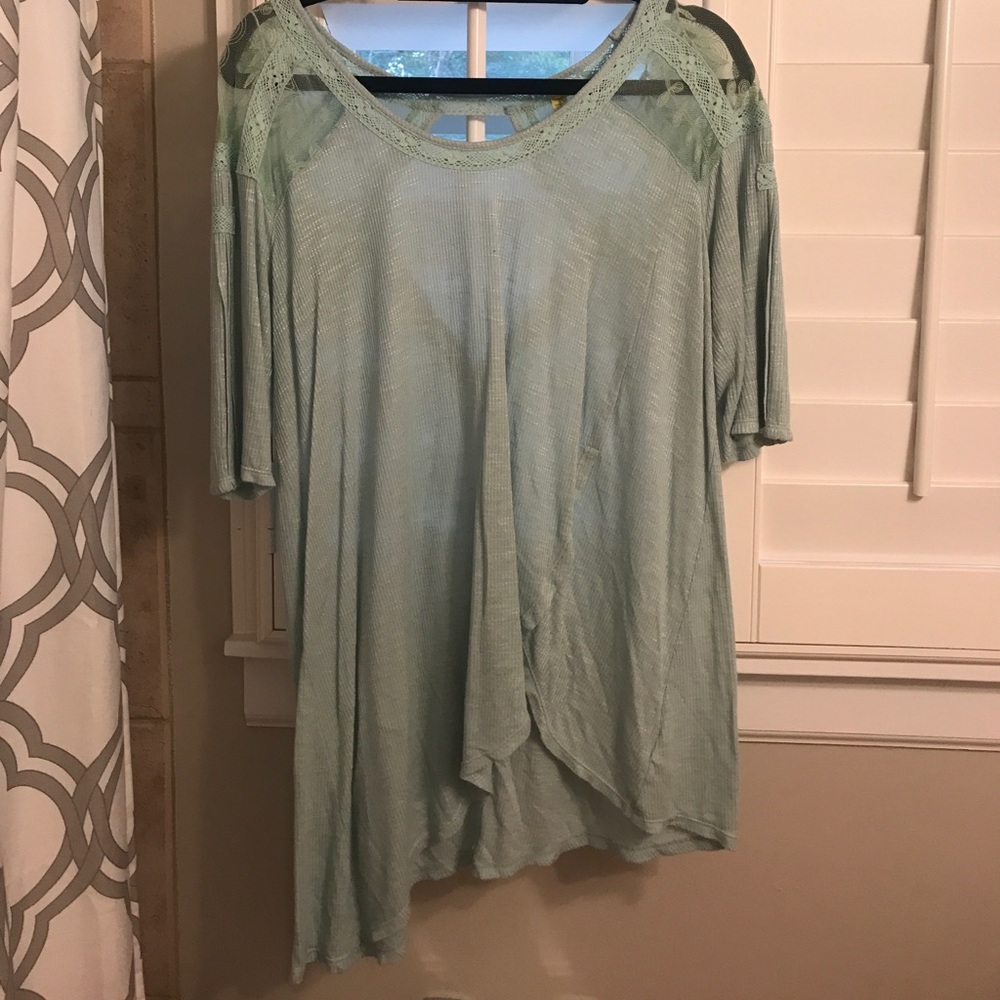 Free people lace top