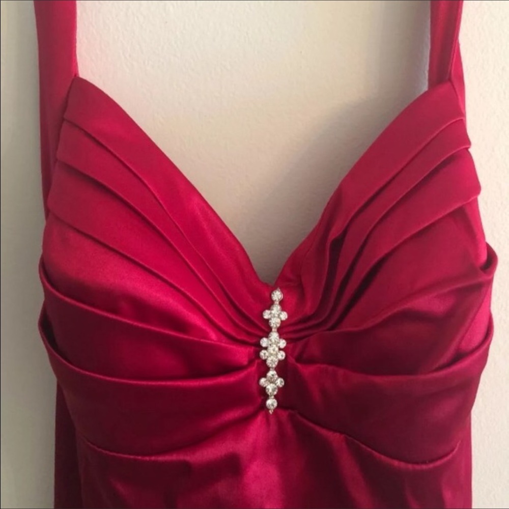 Blondie Nites Red Gown