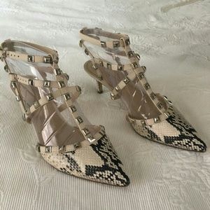 BCBG Studded Nitro Pump