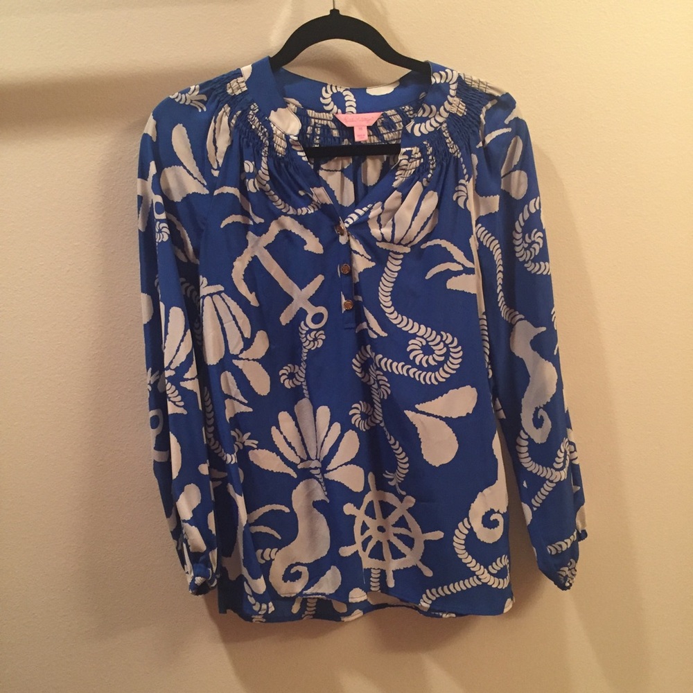 Lilly pulitzer nautical print Elsa