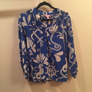 Lilly pulitzer nautical print Elsa