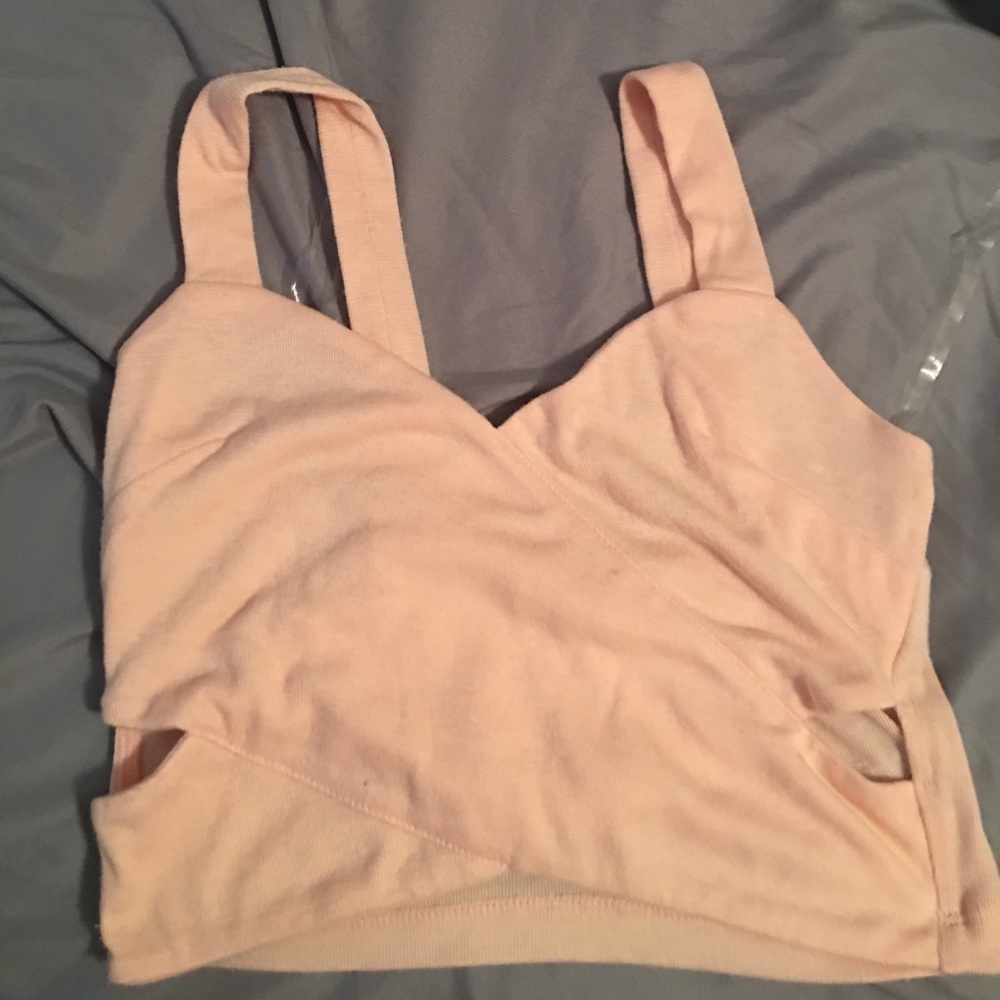 Pink Crop top