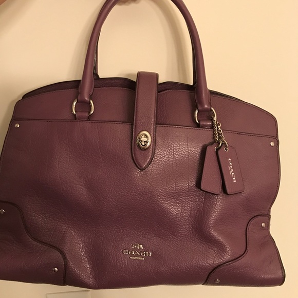 Coach Handbags - Purple Coach bag