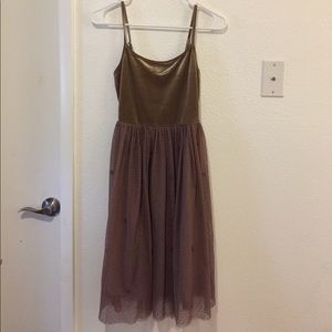Tan dress from Modcloth