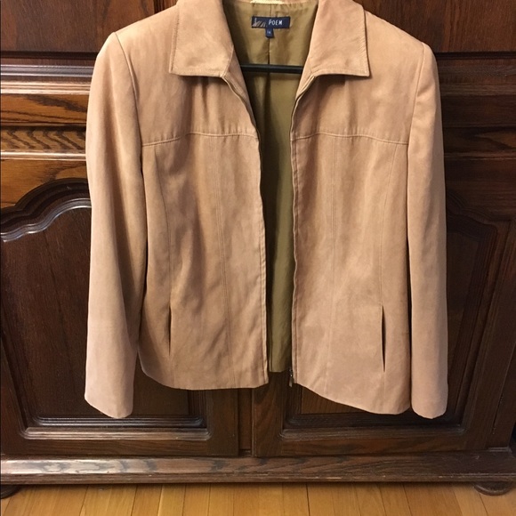 Jackets & Blazers - ✨Faux suede jacket UK size 16 or USA size 12✨