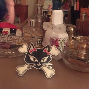 Lucky 13 cat belt buckle