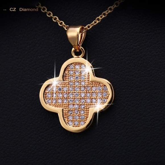 Zirconia Diamond Necklace - Picture 4 of 6