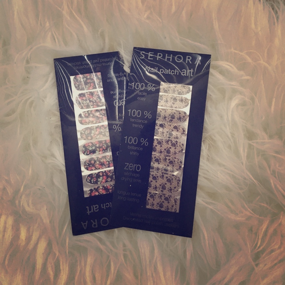 2x NEW Sephora nail patch art strips (pack of 16)