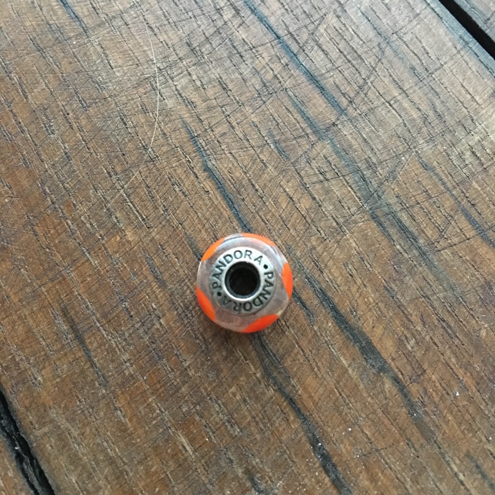 Glass Pandora Charm