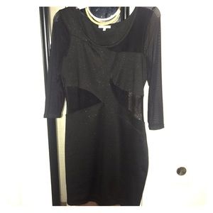 Sheer black dress