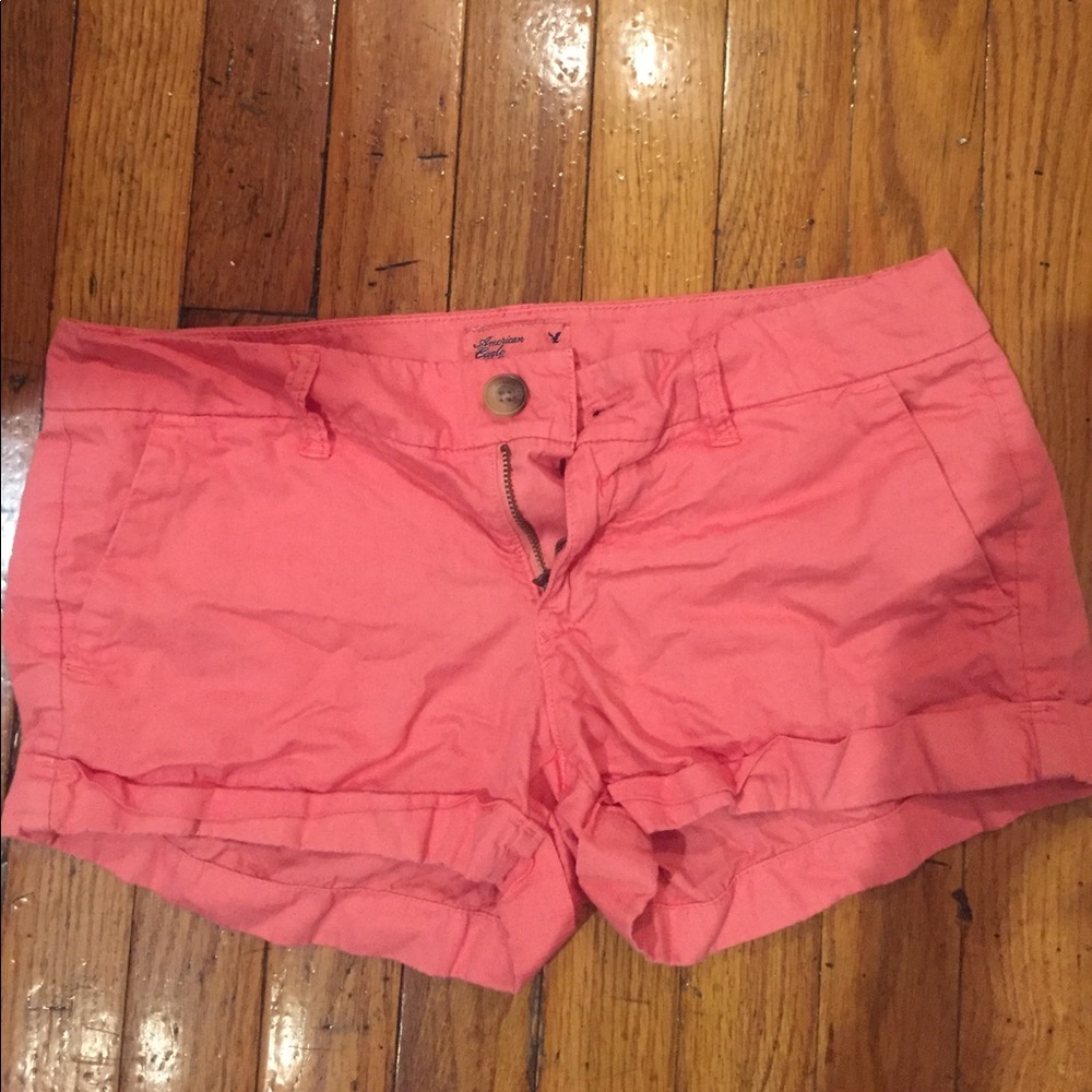 American Eagle pink shorts
