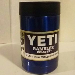 Blue Yeti Rambler. Koozie.