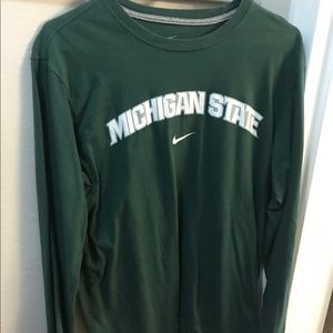 Michigan State Nike Long Sleeve T Shirt