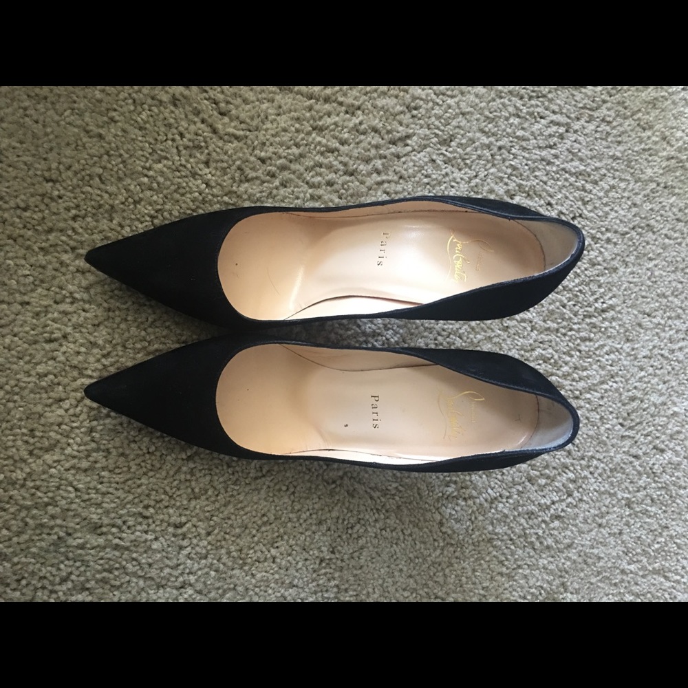 Black suede size39 SoKate Box&dustbags included