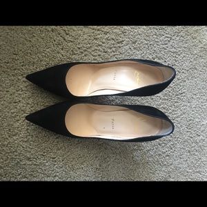 Black suede size39 SoKate Box&dustbags included