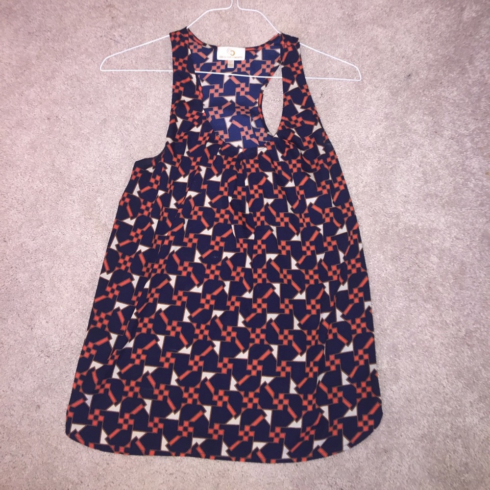 Silk boutique tank top