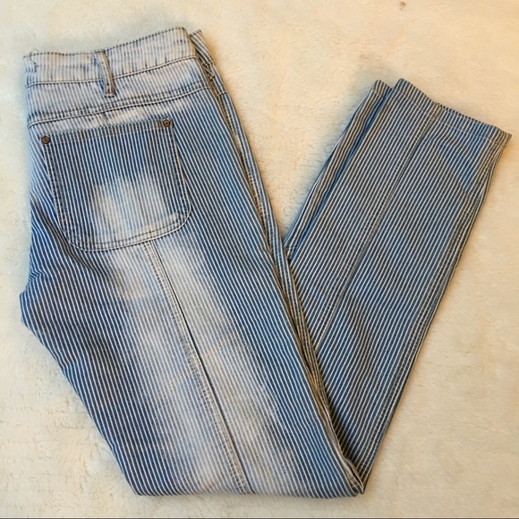 Free People Denim - Free People Seersucker Jeans size 27x29"
