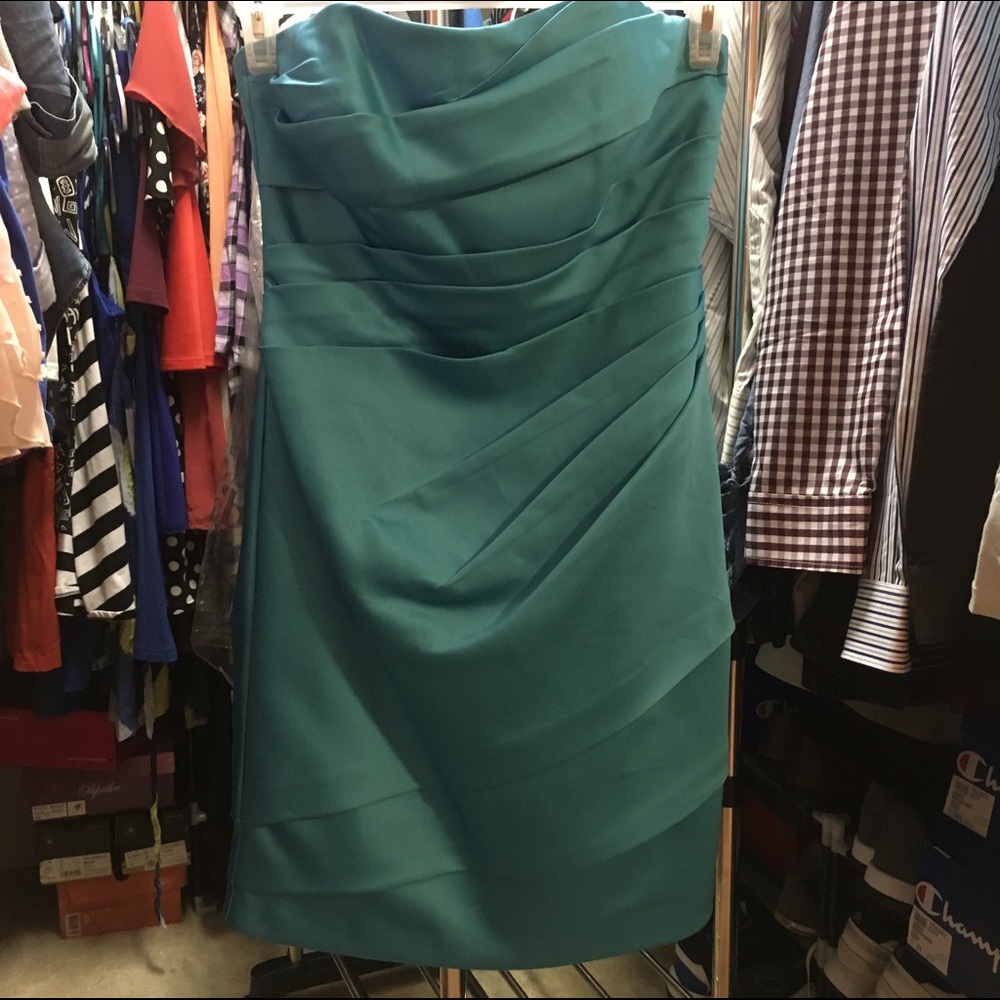 Malibu Blue Dress from David's Bridal
