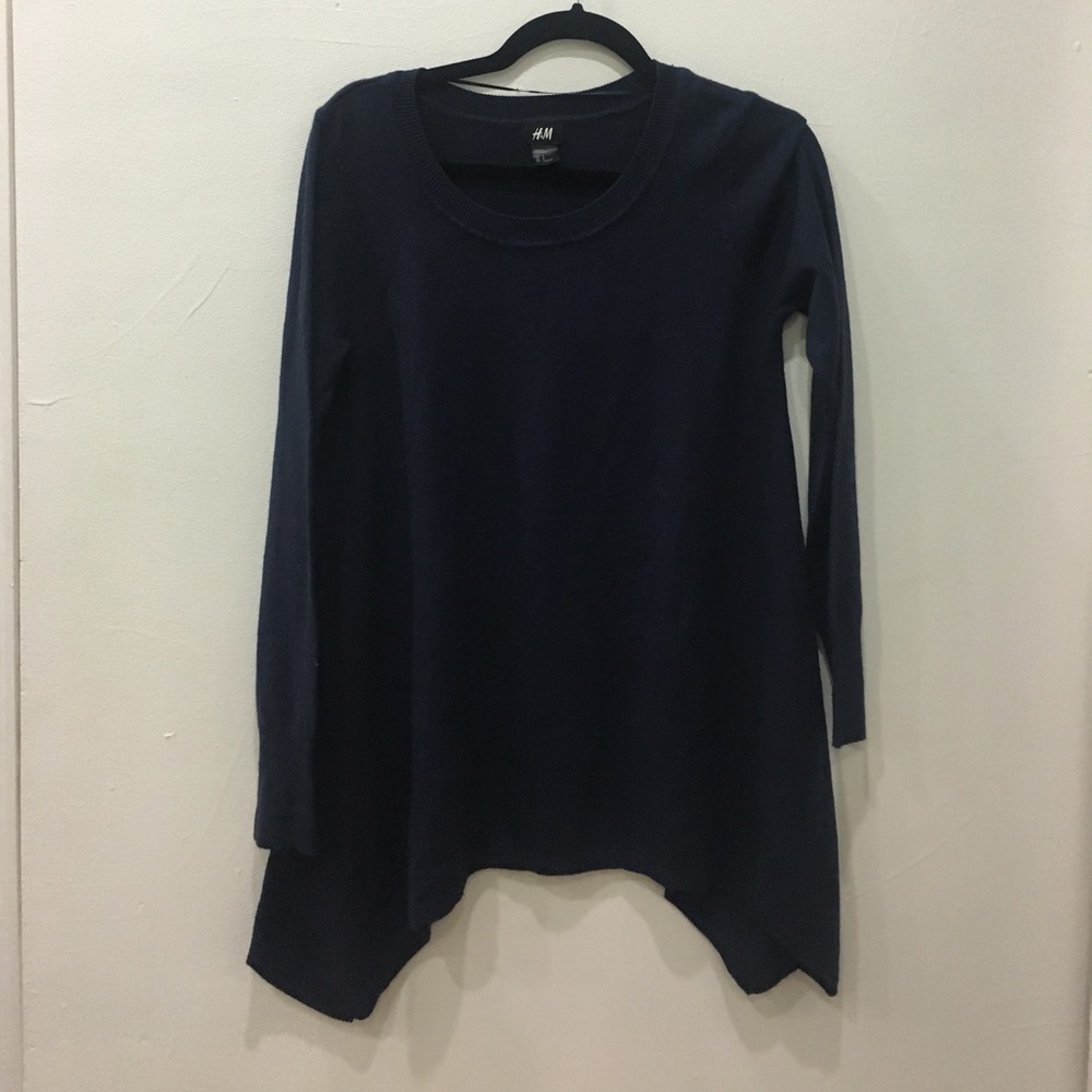 Navy sweater