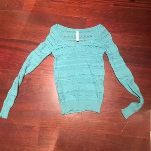 Aeropostale Blue V neck Sweater