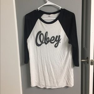 OBEY 3/4 SLEEVE TEE