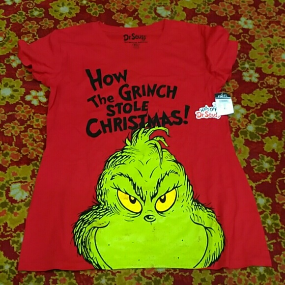 Dr Seuss Tops Grinch Stole Christmas Tshirt Sz Xl Poshmark