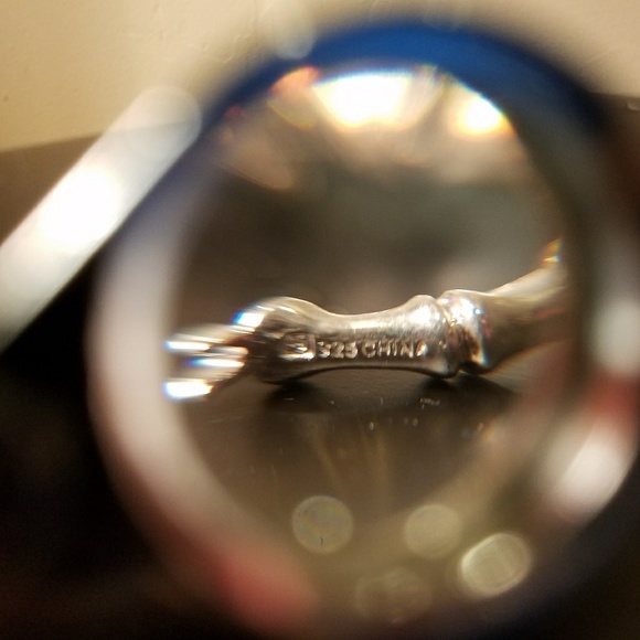 Jade | Lorenzo .925 SS natural jade earrings - Picture 3 of 6