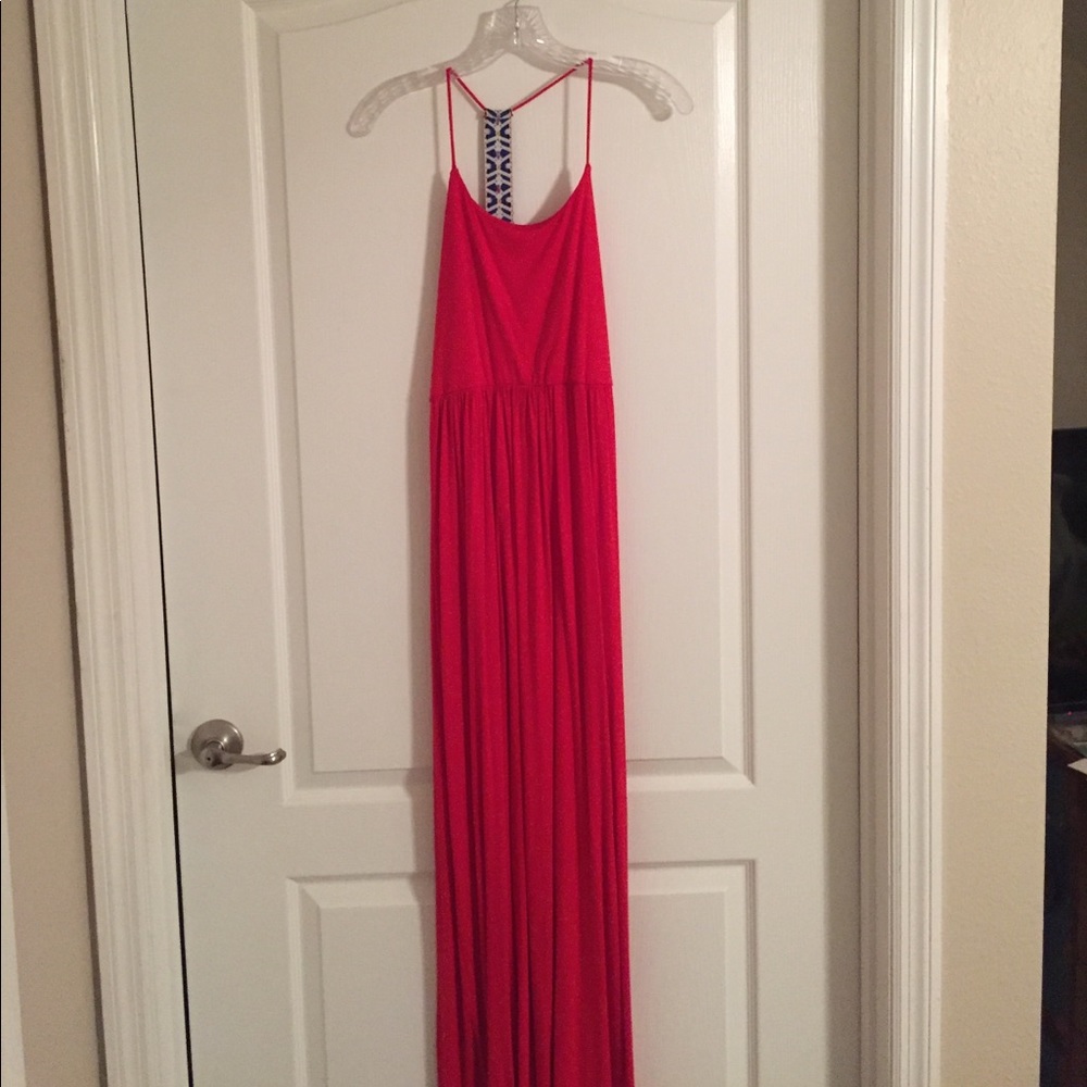 Red Maxi dress
