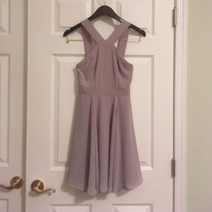 Grey Formal Dress