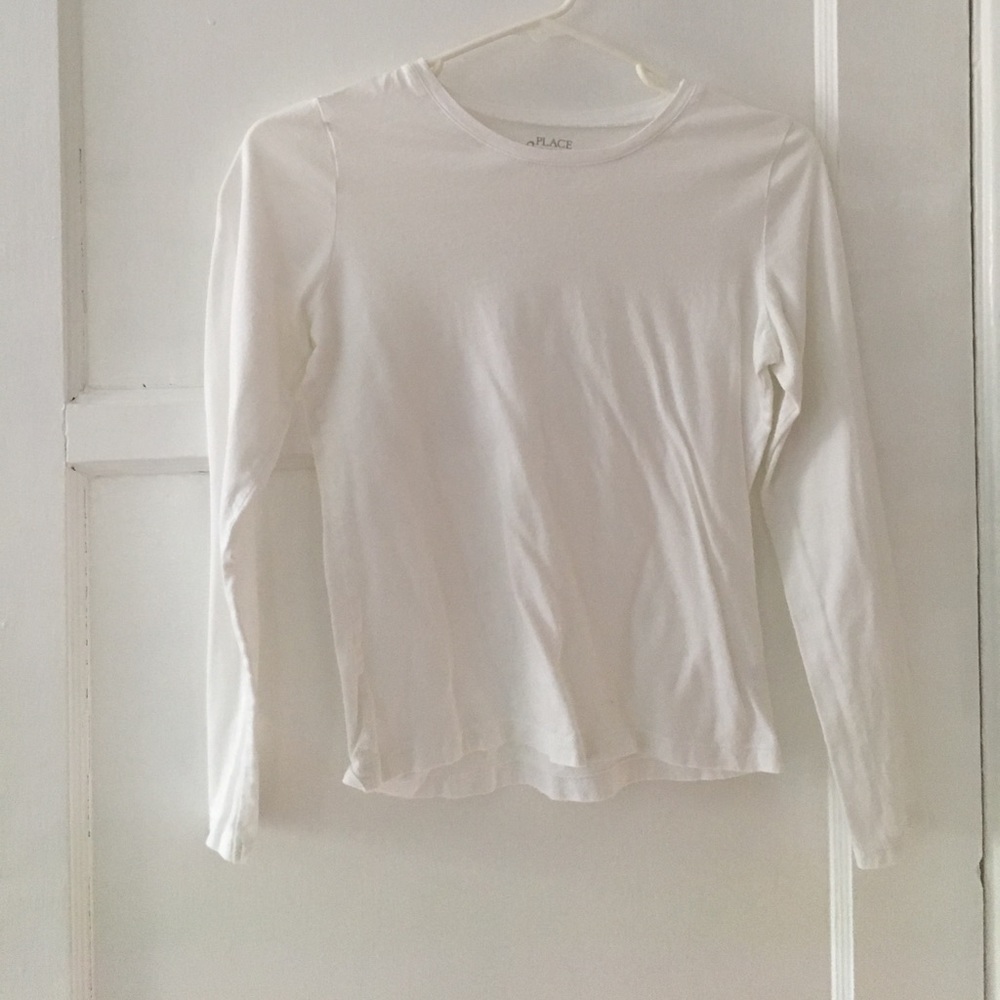 Children's Place white long sleeve