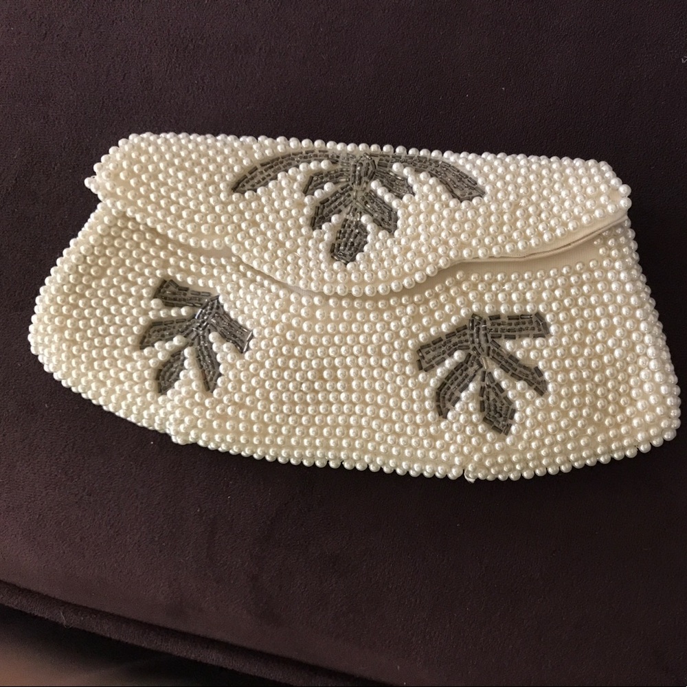 Vintage hand Beaded evening bag