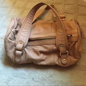 Tan leather bag