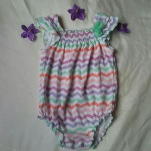 Baby Girls Tank Top Onesie 9 Months