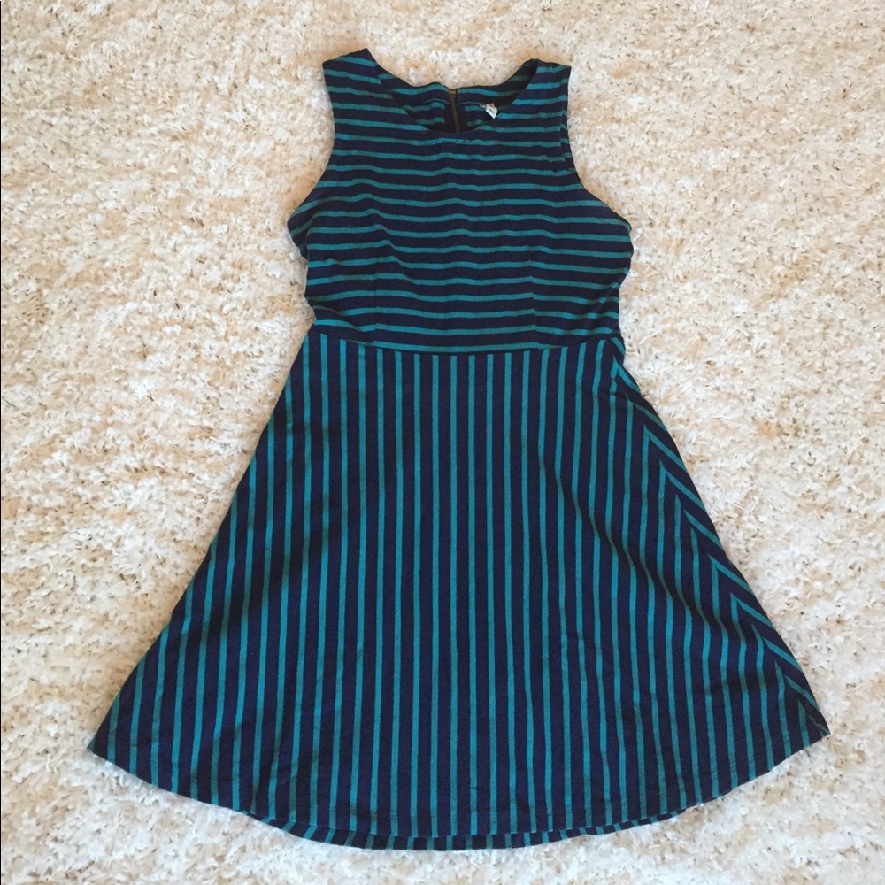 Old Navy Gorgeous Blue Striped Dress