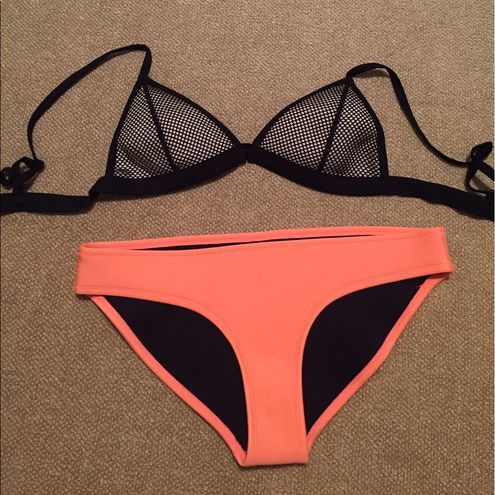 TRIANGL Neoprene Bikini Top
