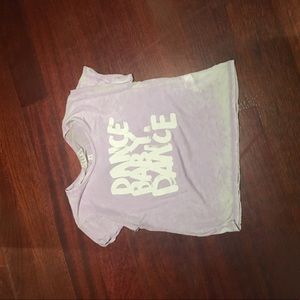 Purple graphic t shirt