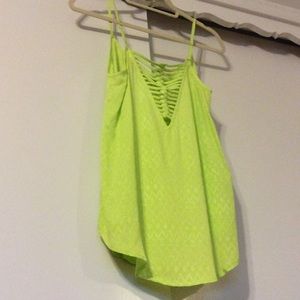 Brand New Stitch Fix Tank - Lime/Light Green