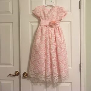 Pink Lace dress