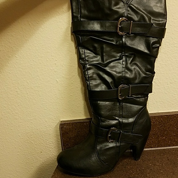 Lane Bryant Shoes - Lane Bryant Calf boots with heel