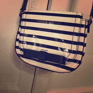 Kate spade striped cross body with bow