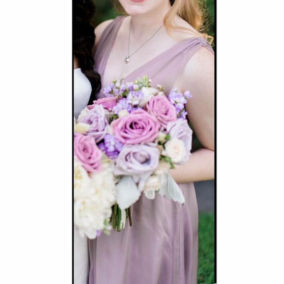 BHLDN Ainsley Dress in Dusty Mauve - Picture 5 of 7