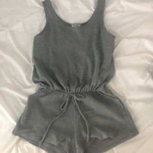 grey romper