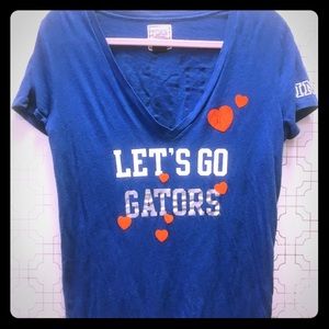 Victoria's Secret pink collegiate t shirt