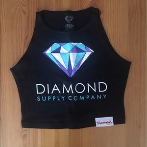 Diamond Supply Co Cropped Tank