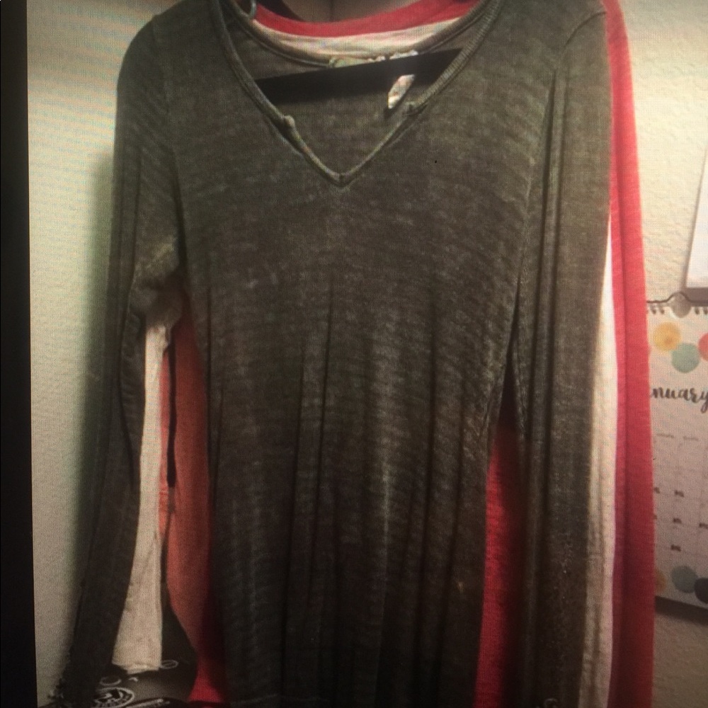 Long sleeve blouse