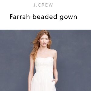 Jcrew Farrah Wedding Gown