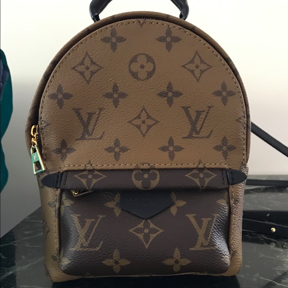 Louis Vuitton Palm Springs mini backpack reverse - Picture 1 of 4