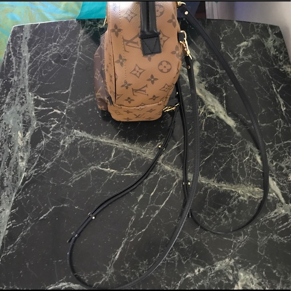 Louis Vuitton Palm Springs mini backpack reverse - Picture 4 of 4
