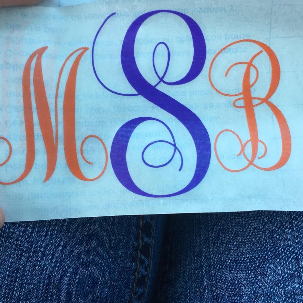 Monogram Decals!!